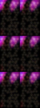 Retro tarzı doku, soyut kış elementleri. Son moda kar taneleri ve elementler onun kartlarını gösteriyor. Süper tasarım posteri, kapak resmi, siyah, gri ve mor renkli kart tasarımı. Kar taneleri tasarımı.