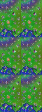 Etnik Mandala süsleme. Hint çiçek desenli madalyon desen. Kullanılabilir Tekstil, tebrik kartı, boyama kitabı, telefon durumda yazdırma için. Raster kına dövme stil.