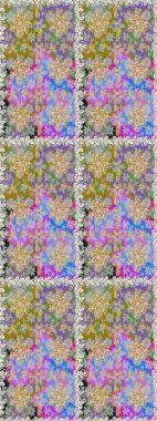 Doku arka planında altın duvar kâğıdı. Barok tarzında altın çiçekli süs. Tarafsız ve gri renklerde altın element. Damask kusursuz yinelenen arkaplan.