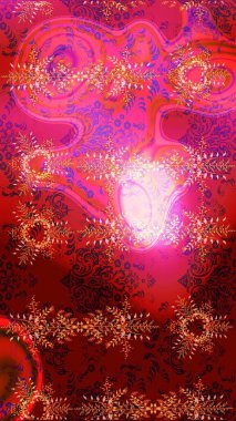 Kar taneleri deseni. Raster illüstrasyonu. Kar taneleri arka planda. Arkaplanda soyut kar taneleri olan düz tasarım. Kar tanesi süslemeli desen.