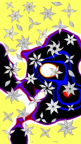 Güzel kumaş deseni. Çiçek arkaplan. Çizim raster deseni.