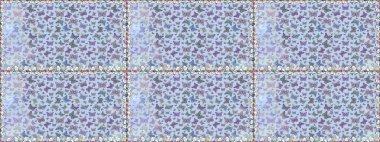 Kelebeklerle parlak, pürüzsüz bir desen. Tarafsız renklerde resim. Raster illüstrasyonu. Moda Kumaşı Tasarımı.