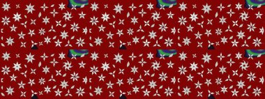 Güzel kumaş deseni. Güzel suluboya yaz çiçekleri deseni..