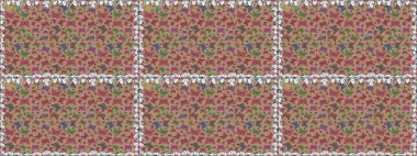 Geçmişi. Basit bir şekilde. Bej ve kahverengi renkli soyut sevimli kelebek. Raster illüstrasyonu.