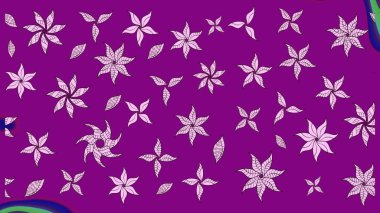 Güzel kumaş deseni. Raster suluboya çiçek deseni, narin çiçekler, mor çiçekler, tebrik kartı şablonu..