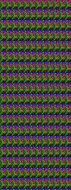 Çiçek deseni. Flower eskiz arka planı. Raster illüstrasyonu. Şatafatlı bahar bahçesi dokusu.