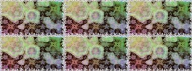 Tarafsız ve gri renklerde manzaralı çiçek deseni. Çiçek kompozisyonu, el boyası, hassas şablon. Sevgililer günü ve tebrik kartı konsepti için şık bir davetiye. Üst görünüm, yumuşak biçim.