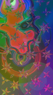 Taslak süsleme izi. Raster Henna tarzı. Sınır Kızılderili çiçekli paisley patten. Tebrik kartı geçmişi, boyama kitabı, arkaplan ve tekstil için kullanılabilir. Etnik Mandala havlusu.