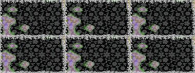 Duvar kâğıdı barok, İspanyol kumaşı. Kahverengi ve bej renklerde altın elementler. Kusursuz raster arka plan. Çiçek deseni. Şekil grafik deseni.