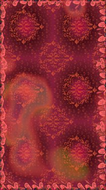 Tomurcukları papatya çiçekleri olan sevimli bir çiçek deseni. Kusursuz bir geçmişi var. Kumaş, tekstil, duvar kağıdı baskısı için. Raster illüstrasyonu. Eski usul. Miles Fleur, dandik süs.