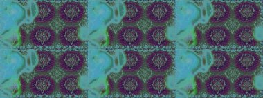 Tekstil, kumaş, ambalaj, hatıra defteri için hoş bir çiçek arkaplanı. Mavi arka planda. El çizimi çiçekli, pürüzsüz bir desen. Çocuksu tasarım.