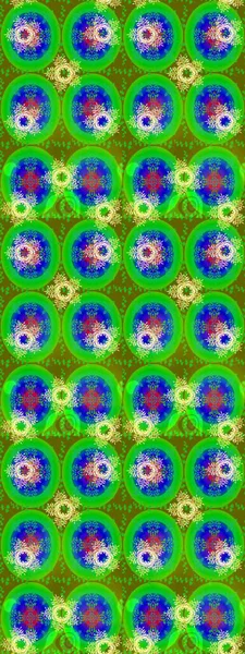 Kar tanelerinin soyut arkaplanı olan şirin bir Noel arkaplanı. Raster illüstrasyonu. Yeşil, mavi ve nötr kar taneleri. Renkler. Noel ve Yeni Yıl moda baskıları için tatil tasarımı.