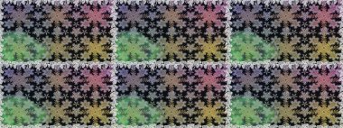 Gri ve nötr renklerde altın elementli pürüzsüz desen. Şam tasarım için kusursuz desen.