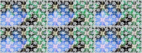 Tarafsız renklerde çiçekler. Tropik, dikişsiz çiçek deseni. Raster illüstrasyonu.