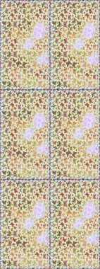 Kağıt, kumaş, ambalaj kağıdı ve duvar kâğıdı tasarımı için hoş bir arkaplan. El çizimi kelebekli moda raster yaz deseni. Raster illüstrasyonu. Kusursuz desen.