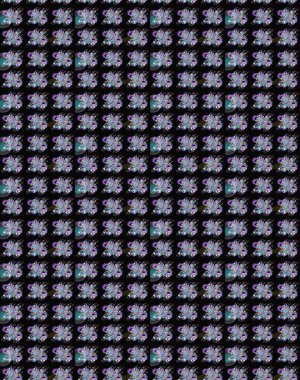 Çiçekli zambakların eskiz geçmişi. Çiçek tasarımı için inanılmaz bir kolaj cenneti tarzı. Parlak çiçekli kolaj çiçekleri siyah ve mavi.