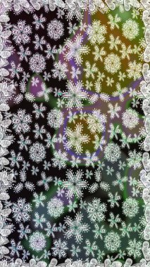 Çiçek buketleriyle klasik tarzda kusursuz desenler. Raster illüstrasyonu. Gri renklerde.