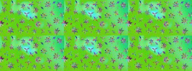 Klasik çiçek desenli. Paketleme, tekstil, duvar kâğıdı için çiçek eskizi. Yumuşak fayans. Raster 'ın taze dokusu. Yumuşak pamuk tasarımı.