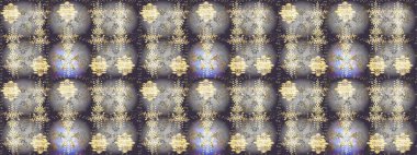 Snowflake raster pattern. Raster illustration. Isolated cute snowflakes on colorful background. Snowflakes on a gray, beige and neutral colors.