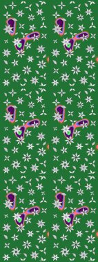 El çizimi Raster çizimi. Çizim çiçek deseni duvar kağıdı, web sitesi arka planı, ambalaj kağıdı, davetiye, broşür, afiş veya web sitesi için kullanılabilir. Karalama elementleri.