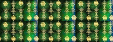 Yeni yıl kar tanesi. Güzel soyut kar taneleri raster tasarımı. Düz kar karalama ikonları, kar taneleri silueti yeşil, gri ve sarı renkler Noel afişi için, kartlar.