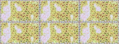 Raster illüstrasyonu. Tarafsız ve bej renkli bir resim. Dekoratif el çizimi kelebekler. Güzel kumaş tasarımı..