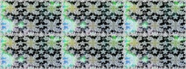 Renkli Bahar Temalı Kusursuz Arkaplan. Düz Çiçek Elementleri Tasarım Raster illüstrasyonu. Çiçeksiz desenli arka plan. Tarafsız renklerde çiçekler.