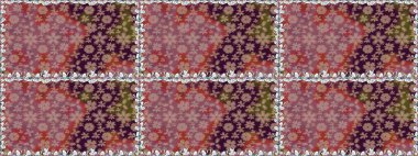 Küçük çaplı çiçeklerdeki basit şirin desenler. Raster illüstrasyonu. Tekstil veya kitap kapakları, imalat, duvar kağıtları, baskı, hediye paketi ve yapıştırma kitabı için çiçeksiz arka plan.