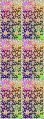 Tarafsız renklerde altın tekrarlayan elementlerle soyut arkaplan. Kusursuz oryantal klasik altın desen.