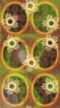 Arka plan üzerinde izole soyut kar taneleri ile düz tasarım. Snowflakes desen. Raster resim. Kar tanesi süs desen. Kar taneleri arka plan.