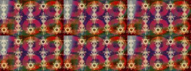 Düz dizayn. Raster illüstrasyonu. Renkli arka planda güzel kar taneleri. Kar Tanesi simgesi, izole.