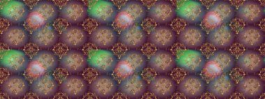 Süslü kumaş deseni. Düz Çiçek Elementleri Tasarımı. Renkli Bahar Temalı Kusursuz Arkaplan. Raster illüstrasyonunda kusursuz çiçek deseni.