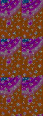 Çiçek arkaplan. Güzel kumaş deseni. Çizim raster deseni.