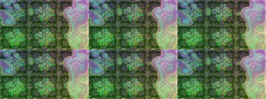 Tatlı suluboya, dikişsiz çiçek deseni. Büyük bir çiçek boyası seti. Kartlar, davetiyeler, tarih kartları ve daha fazlası için kullanılabilir.