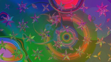 Yazdır. Raster çiçekli arka plan. Renkli Yaz Temalı eskiz kalıbı. Düz Çiçek Elementleri Tasarımı. Güzel kumaş deseni. Güzel çizim şekli..