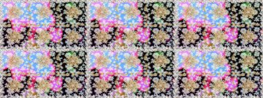 Antique golden repeatable wallpaper. Golden floral ornament in baroque style. Golden element on neutral and gray colors. Damask seamless pattern repeating background.