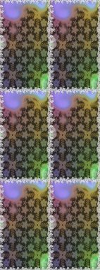 Küçük çiçekte güzel bir desen var. Çiçek arkaplan. Çiçek kompozisyonu. - Gri çiçekler. Doğa. Çiçek kolajı. Raster deseni.