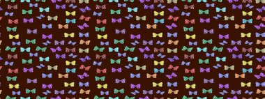 Kumaş, Tekstil, Baskı ve Davetiye için arka plan. Watercolor Style 'da uçan kelebeklerle eskiz kalıbı. Raster illüstrasyonu. Doğada Güzellik.