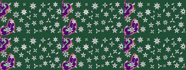 Eskiz klasiği. Renkli Bahar Teması eskiz kalıbı. Düz Çiçek Elementleri Tasarımı. Raster Şirin kumaş deseni.