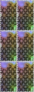 Küçük çiçekte güzel bir desen var. Çiçek arkaplan. Çiçek kompozisyonu. - Gri çiçekler. Doğa. Çiçek kolajı. Raster deseni.