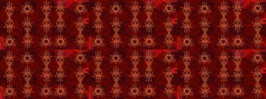 Kırmızı, siyah ve kahverengi renklerde ayrık suluboya kar taneleri. Kışın sembolü. Raster illüstrasyon kar taneleri. Güzel dekorasyon.