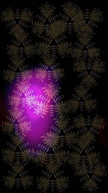 Renkli arka planda izole tatlı kar taneleri. Kar tanesi raster deseni. Raster illüstrasyonu. Siyah, gri ve kahverengi renkte kar taneleri.