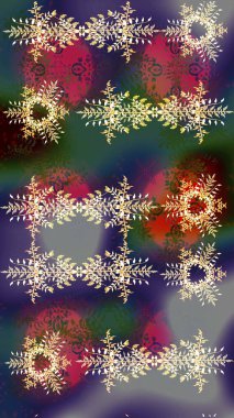 Üzerinde gri, mor ve yeşil renkler olan çiçek desenleri çiz. Çiçekler suluboya stilinde gri, mor ve yeşil renklerde.