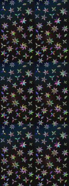 Sabıka fotoğraflarında, bebek kıyafetlerinde, duvar kâğıtlarında, paket kutularında falan kullanılabilir. Zarif, parlak ve eskiz gri ve mavi çiçek desenli tasarım.