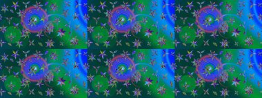 Organik elementler. Raster deseni. Suluboya etkisi. Botanik çizim deseni.