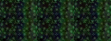 Kış grisi ve yeşil noel kar kristal elementi. Xmas Frost kar taneleri izole edilmiş siluet sembolü. Meteoroloji buz koleksiyonu. Kar tanesi raster arka planı. Raster illüstrasyonu.