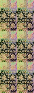 Seamless golden texture curls. Seamless pattern on gray colors with golden elements. Openwork delicate golden pattern. Brilliant lace, stylized flowers, paisley. Raster. Oriental style arabesques.