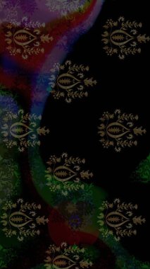 Floral seamless pattern background, summer flowers. Flat Flower Elements Design. Colour Spring Theme seamless pattern Background. Flowers on black colors.