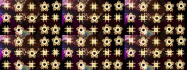 Nazik, narin çiçek arkaplanı. Çiçekli karalama şeklinde Raster çiçek deseni. Siyah renkte çiçekler.