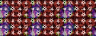 Holiday design for Christmas and New Year fashion prints. Christmas cute background with snowflakes abstract background. Brown, red and neutral snowflakes. Colors. Raster illustration.